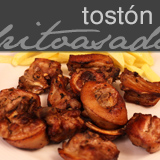 Tostn asado al horno o cuchifrito