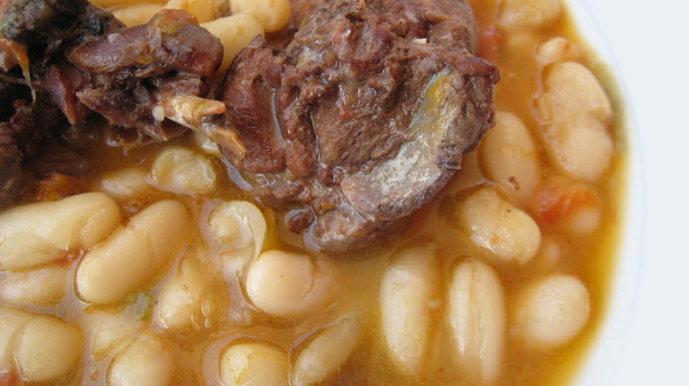 Alubias con liebre